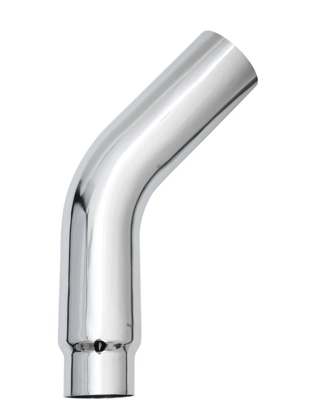 PHX TBOZZ Chromed Exhaust Elbow 6" x 23" 5" ID 45 Degree